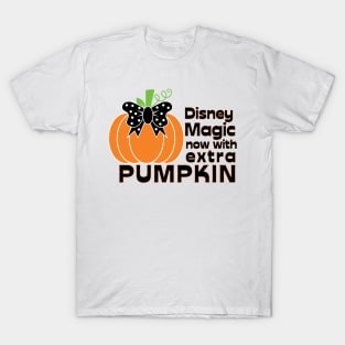 Disney Halloween Now with Extra Pumpkin Tee T-Shirt